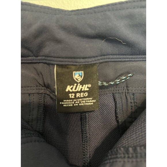 Kuhl Women Transcendr Ankle Nylon Zip Pockets Outdoor Hiking Pants Navy Reg 12 - Picture 15 of 16